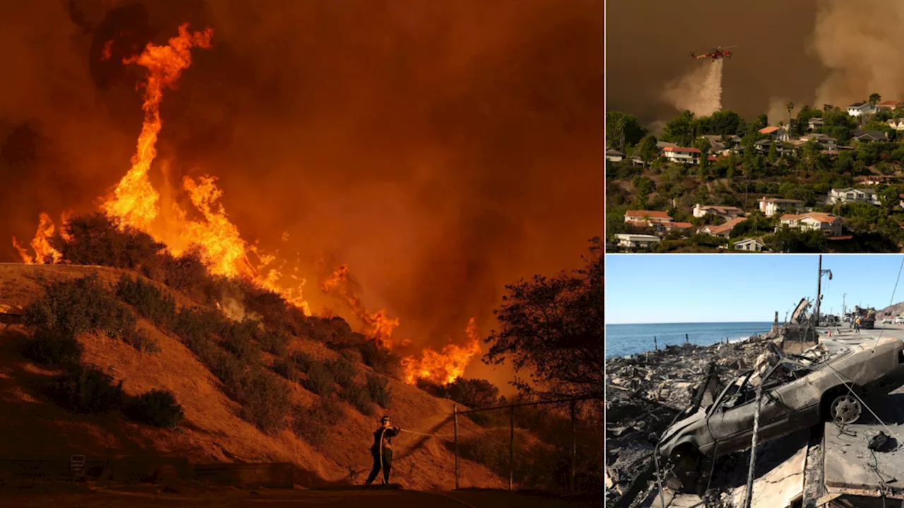 Wildfires Devastate Los Angeles Area, Death Toll Reaches 24