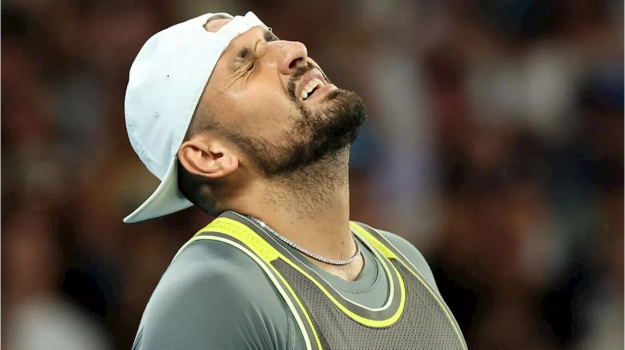 Wounded Nick Kyrgios crashes out of Australian Open in sad scenes