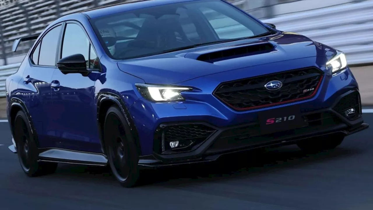 Subaru Revives STI with Limited-Edition S210 WRX