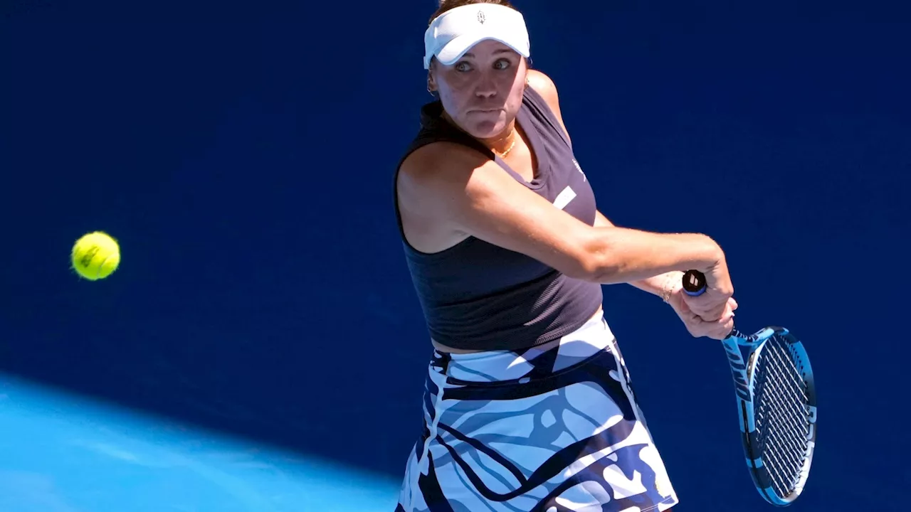 Coco Gauff starts her Australian Open with a straight-sets win over Sofia Kenin