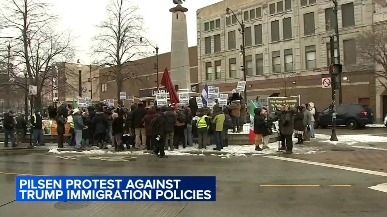 Chicago Activists Protest Trump's Mass Deportation Plan