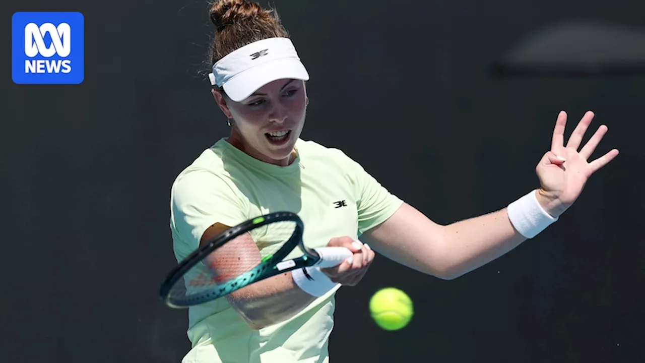 Australian Open wildcards Talia Gibson and James McCabe win first round matches