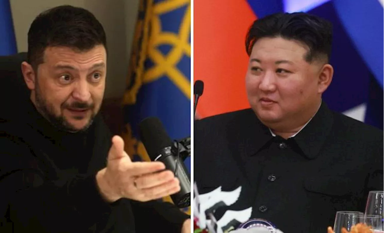 Zelensky propone scambio prigionieri con Corea del Nord