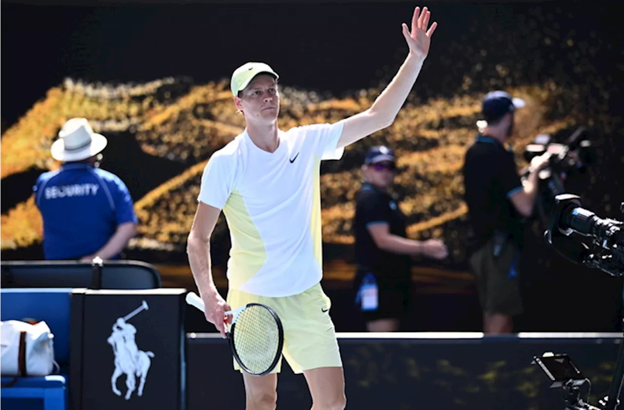 Australian Open:Sinner buona la prima,ok anche Bronzetti