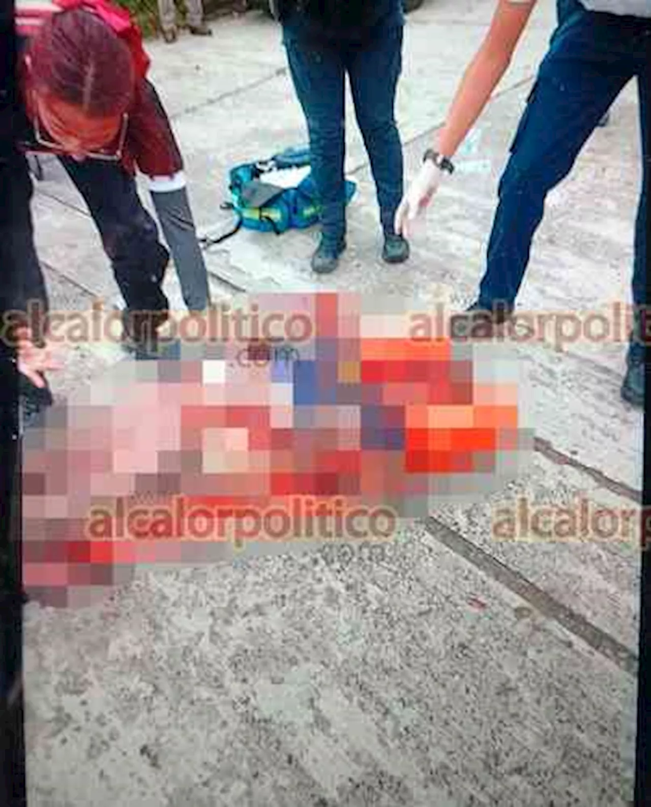 Ebrio atropelló y mató a mujer, en la avenida Xalapa