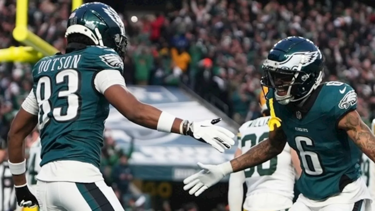 Eagles Fly Past Packers in NFC Playoff Game