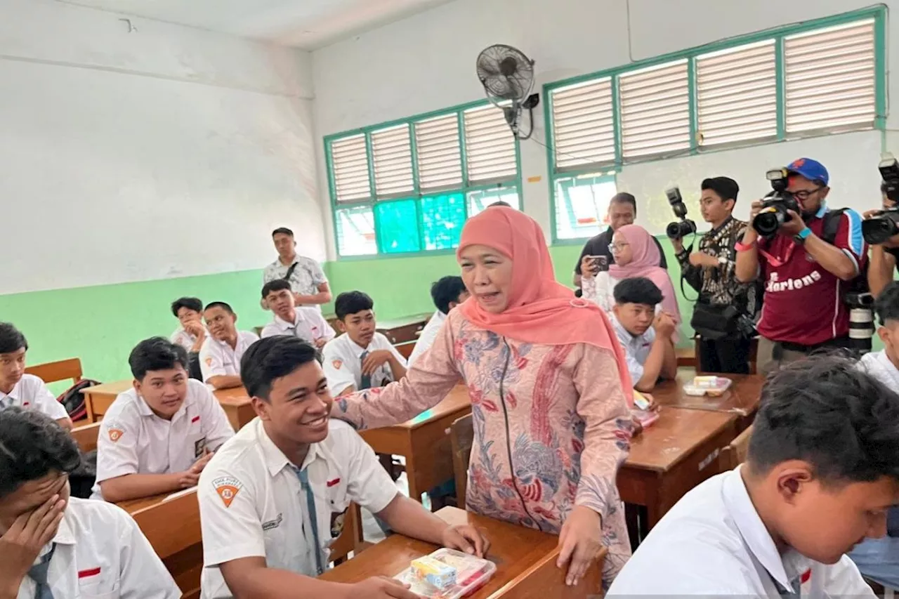 Khofifah Harapkan MBG Tingkatkan IQ Anak Indonesia