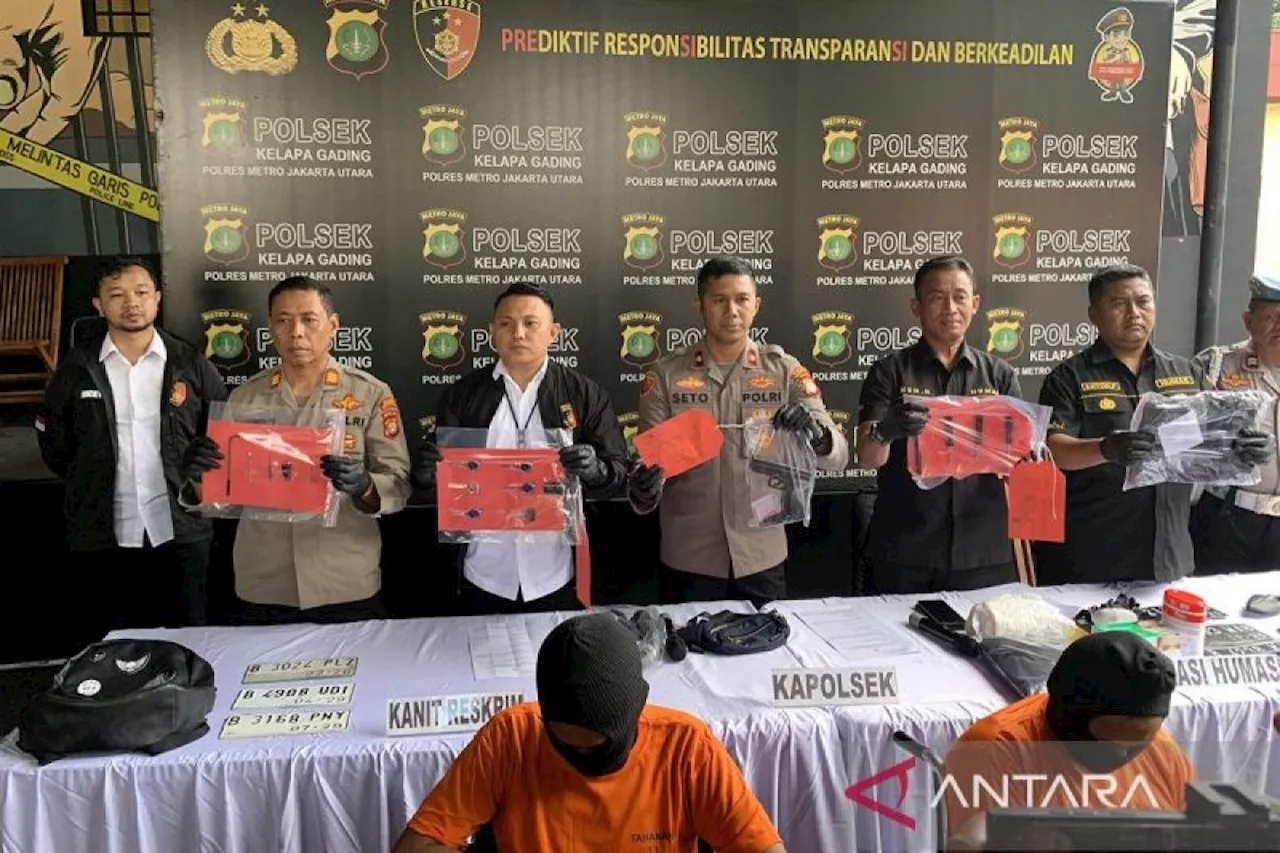 Polisi tembak kaki dua pencuri sepeda motor di Kelapa Gading