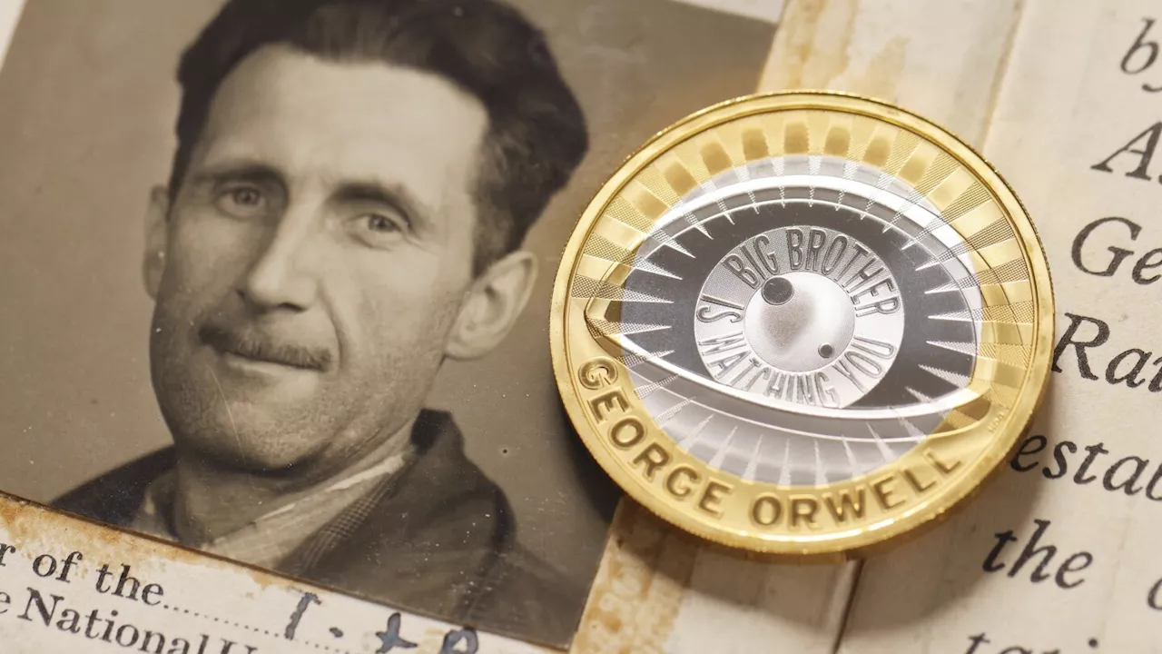 'Big Brother is watching you': Collector's coin marks George Orwell's death 75 years ago