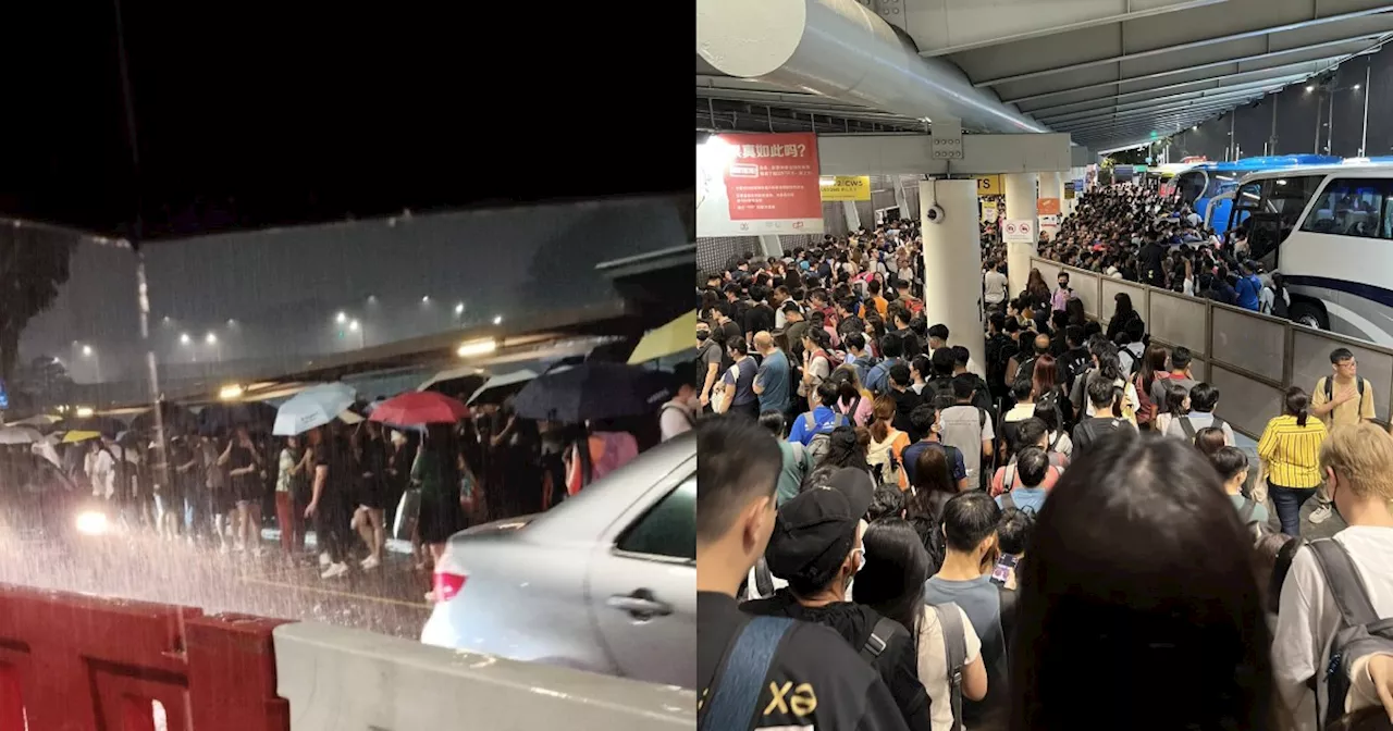 Travellers Stuck in Hours-Long Queue at Woodlands Checkpoint