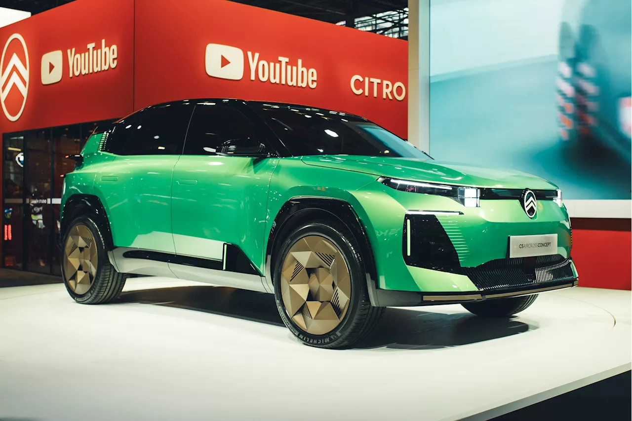 Citroën C5 Aircross Concept Revealed at Paris Motor Show