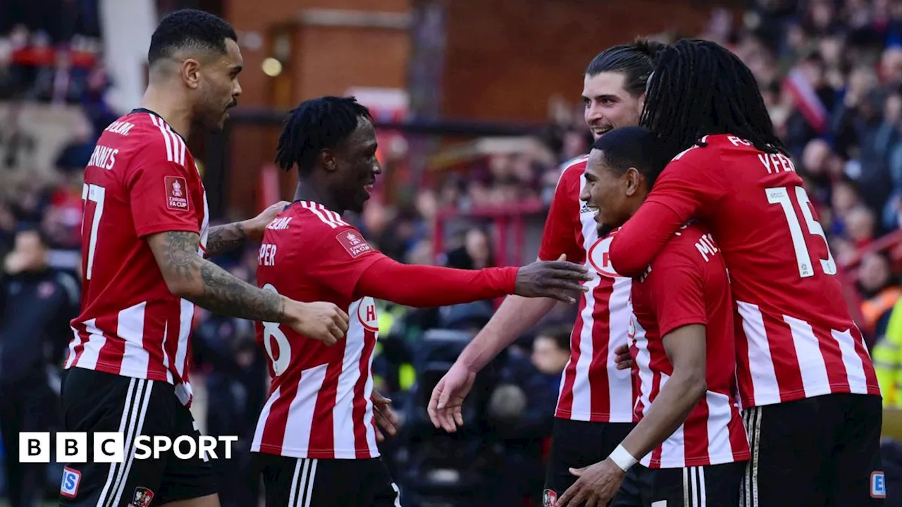 FA Cup: Exeter City relish 'amazing' draw against Nottingham Forest