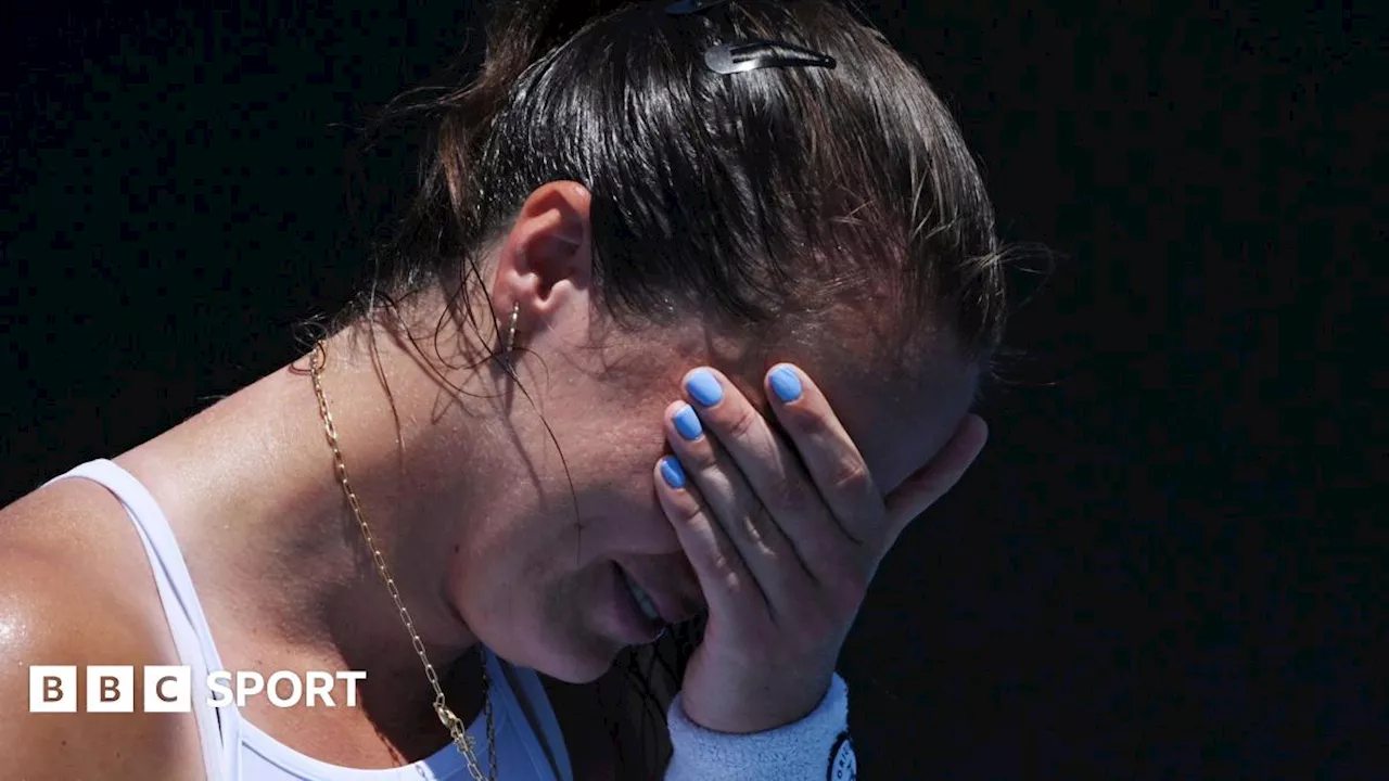 Jodie Burrage Wins First Australian Open Match After Tears and Comeback