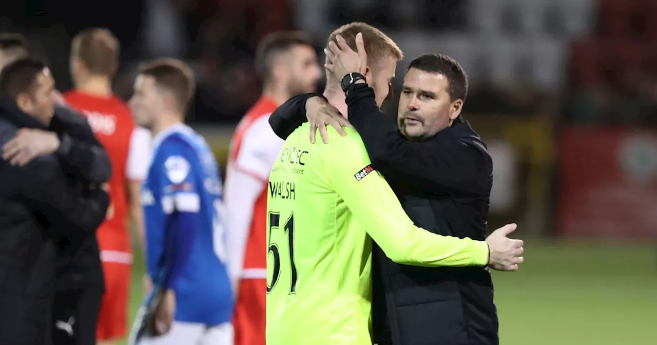 David Walsh takes his chance as Linfield goalkeeper