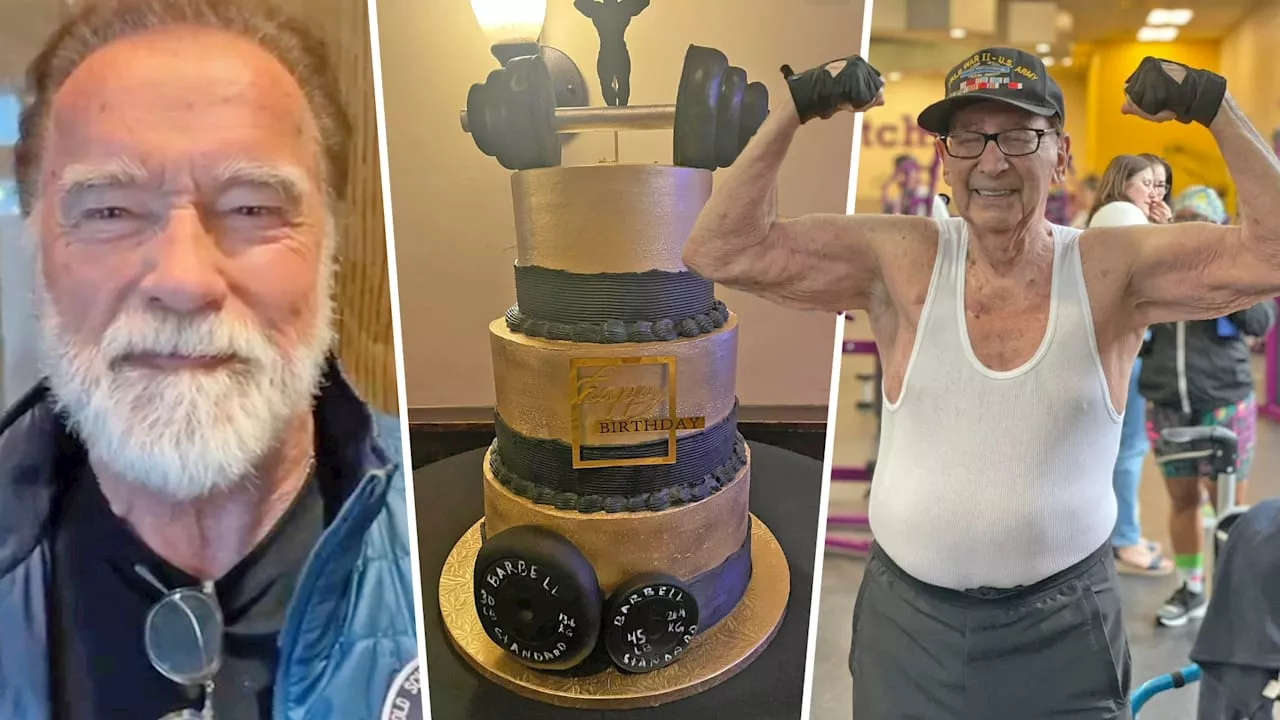 Arnold Schwarzenegger überrascht seinen Mentor zum 100. Geburtstag