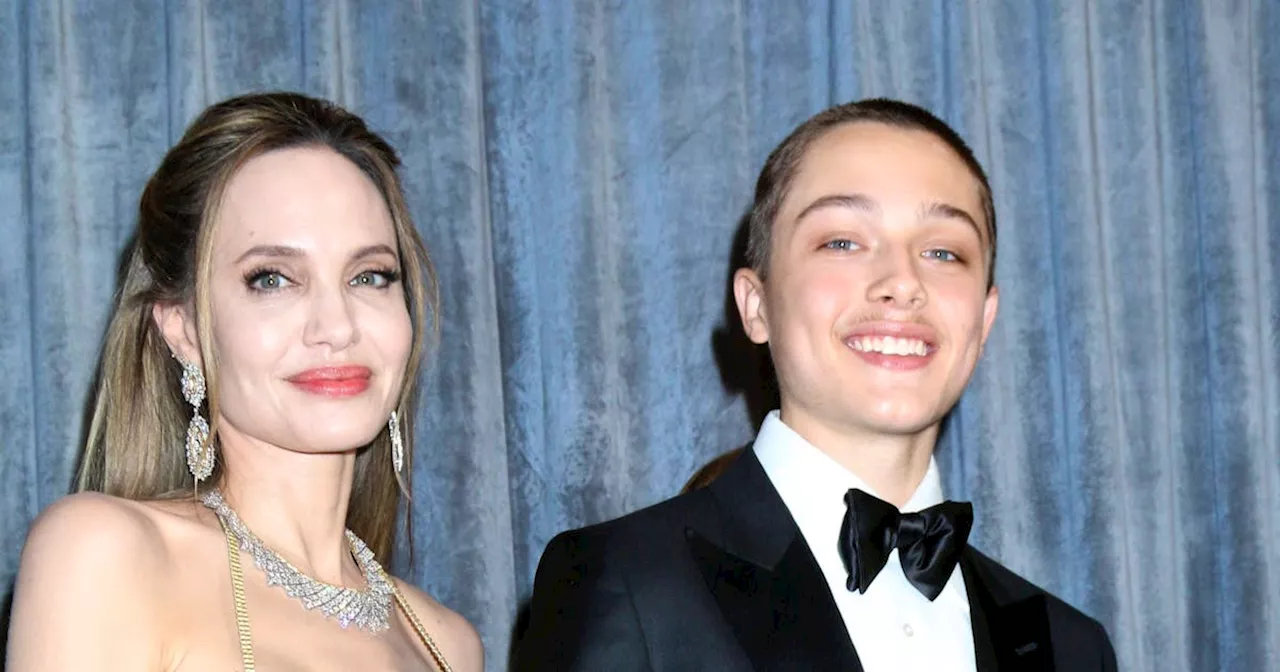 Angelina Jolie und Sohn Knox helfen Brandopfern mit Lebensmitteln