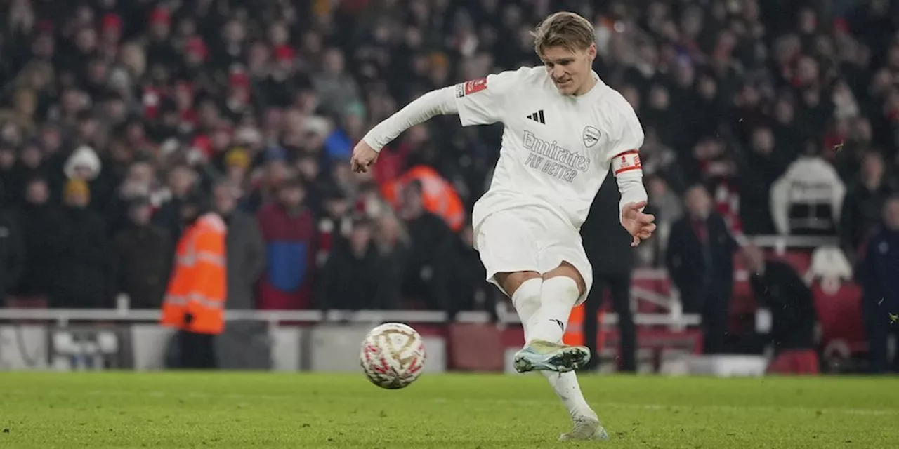 Odegaard Terkecewa, Arsenal Gagal Raih Kemenangan di Piala FA