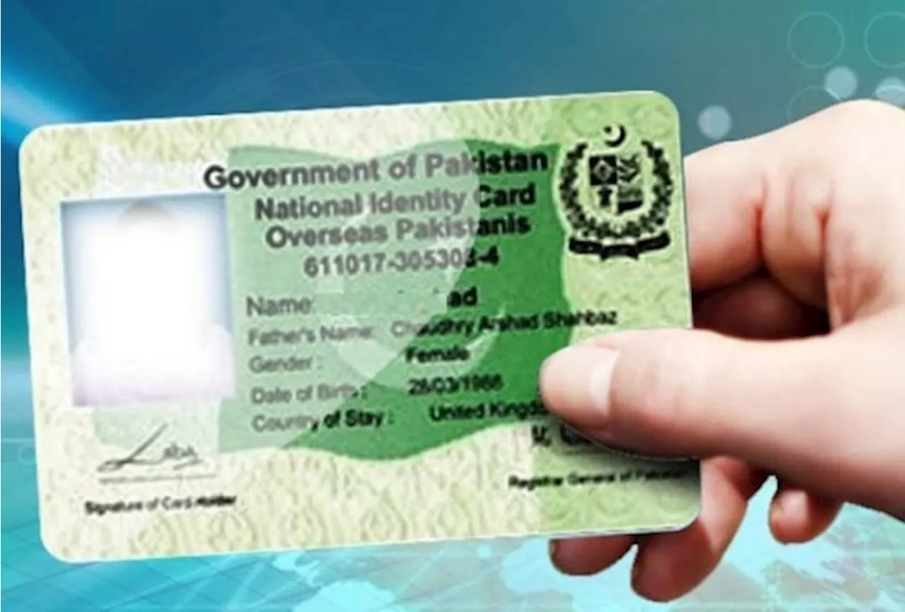 NADRA NICOP Fees for Pakistanis in Saudi Arabia and UAE