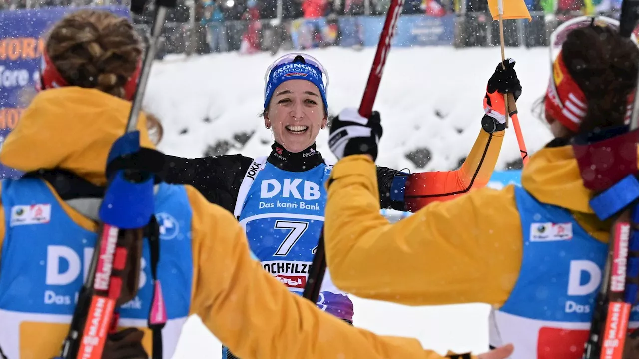 Franziska Preuß: Deutscher Teamspirit beim Biathlon wie mit Laura Dahlmeier