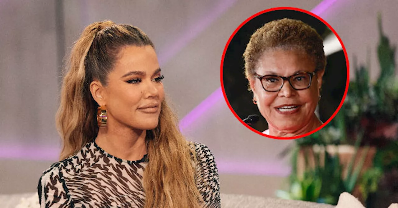 Khloe Kardashian Calls Los Angeles Mayor Karen Bass a ‘Joke’ Over Handling of Fires