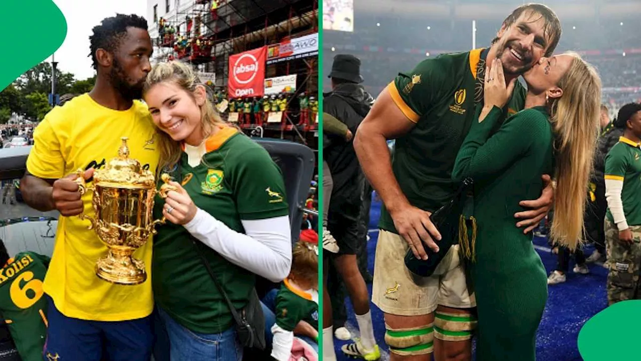 Eben Etzebeth and Wife Anlia Share Festive Beach Fun