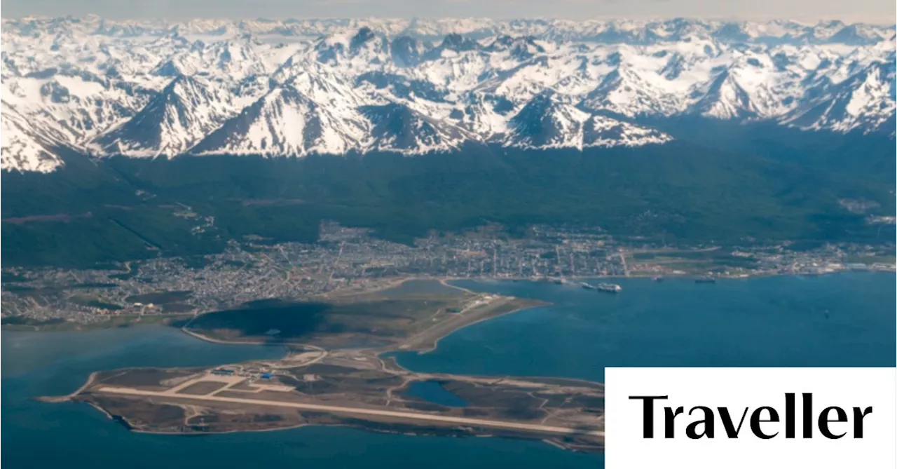 Inside the (shabby) airport at the end of the world