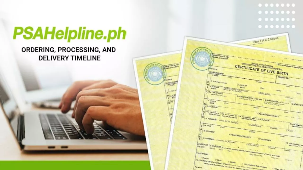 Obtain your PSA Certificates fast and securely via PSAHelpline.ph