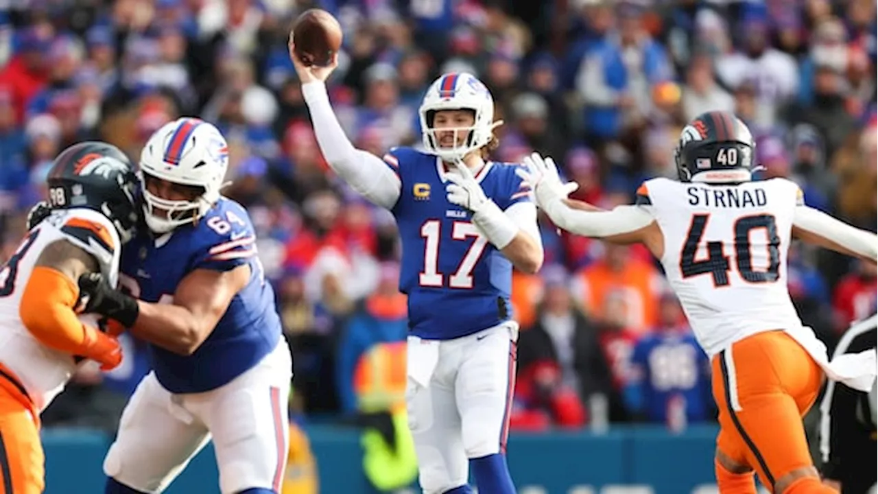 Josh Allen leads balanced offence as Bills dominate Broncos in wild-card win