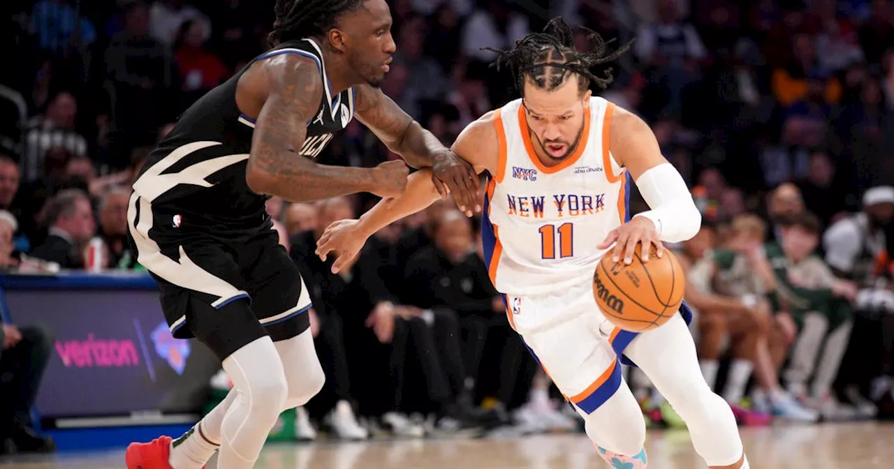 Brunson Scores 44, Knicks Beat Bucks 140-106