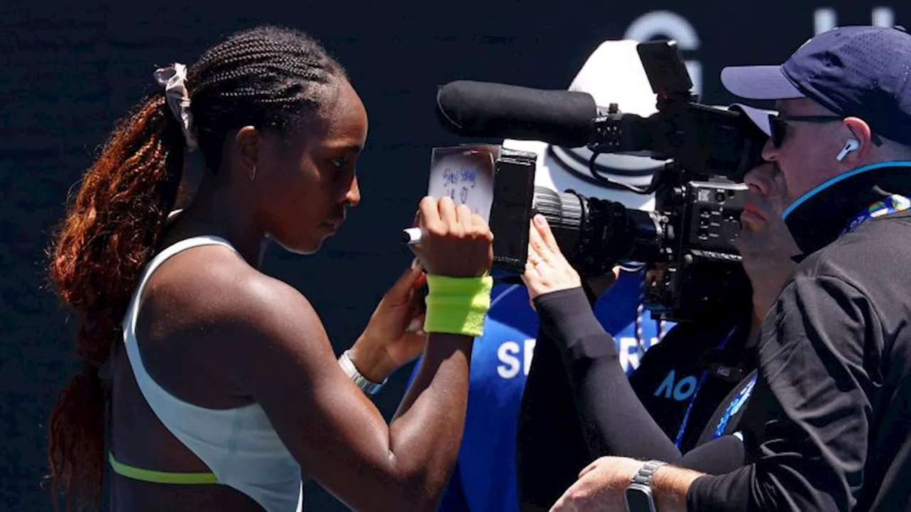 Coco Gauff Sends Support to Fire-Ravaged Los Angeles from Australian Open