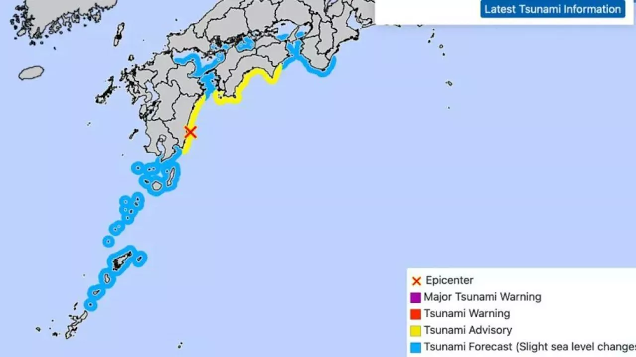 Allerta Tsunami in Giappone dopo un Terremoto di Magnitudo 6.8