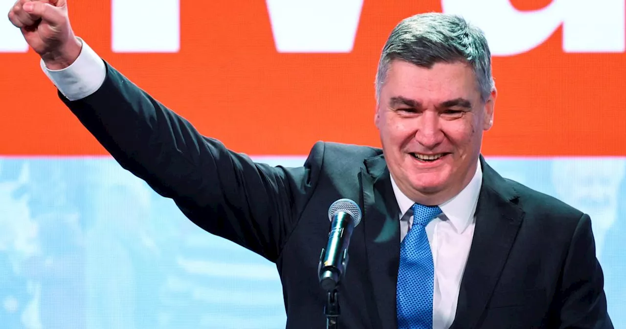 Zoran Milanovic largement réélu président de Croatie