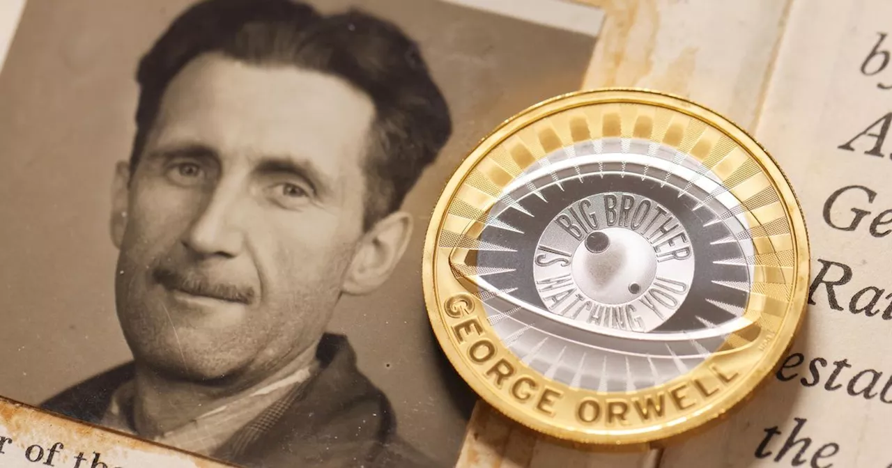 Royal Mint unveils 'Big Brother' £2 coin celebrating George Orwell's 1984