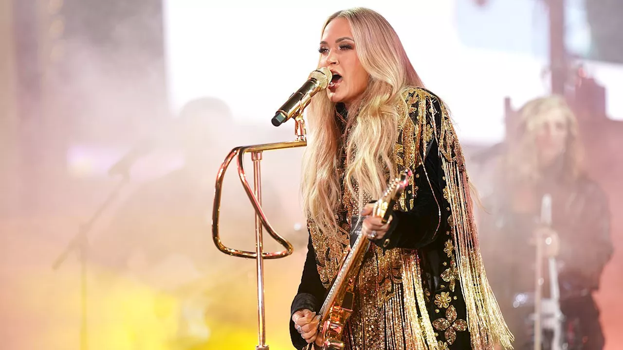 Carrie Underwood divides fans as she's set to perform America the Beautiful at Trump inauguration