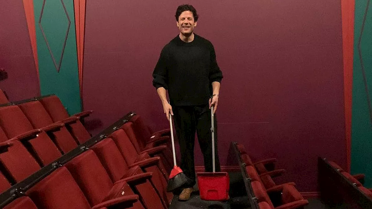 James Norton Sweeps Up Cinema Before Charity Screening