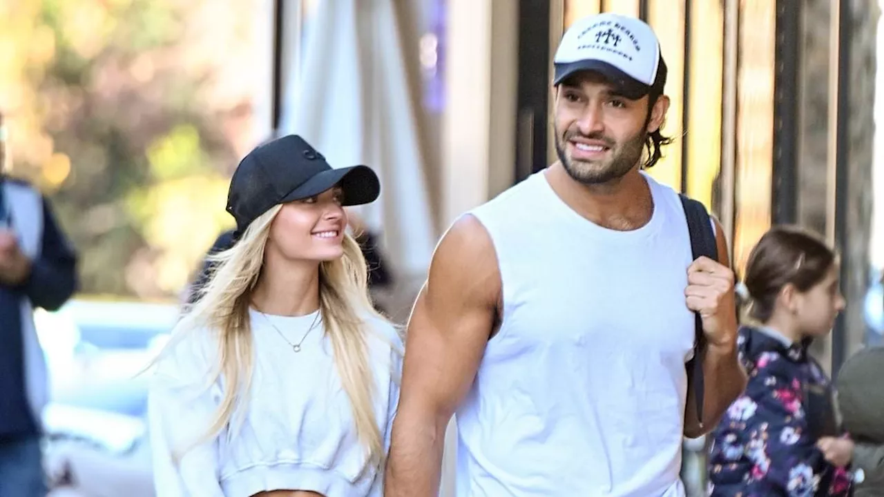 Sam Asghari and New Girlfriend Brooke Irvine Spotted Leaving the Gym