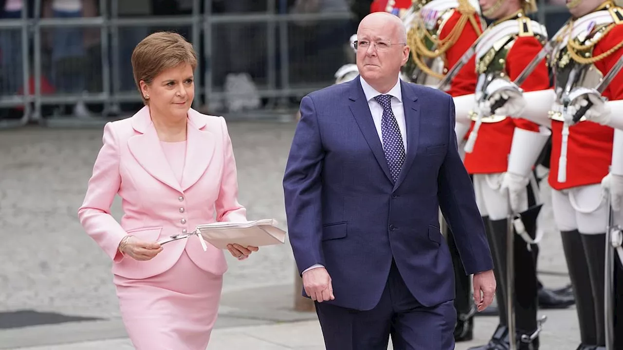 Nicola Sturgeon ends her marriage to husband Peter Murrell as former SNP power couple continue to...