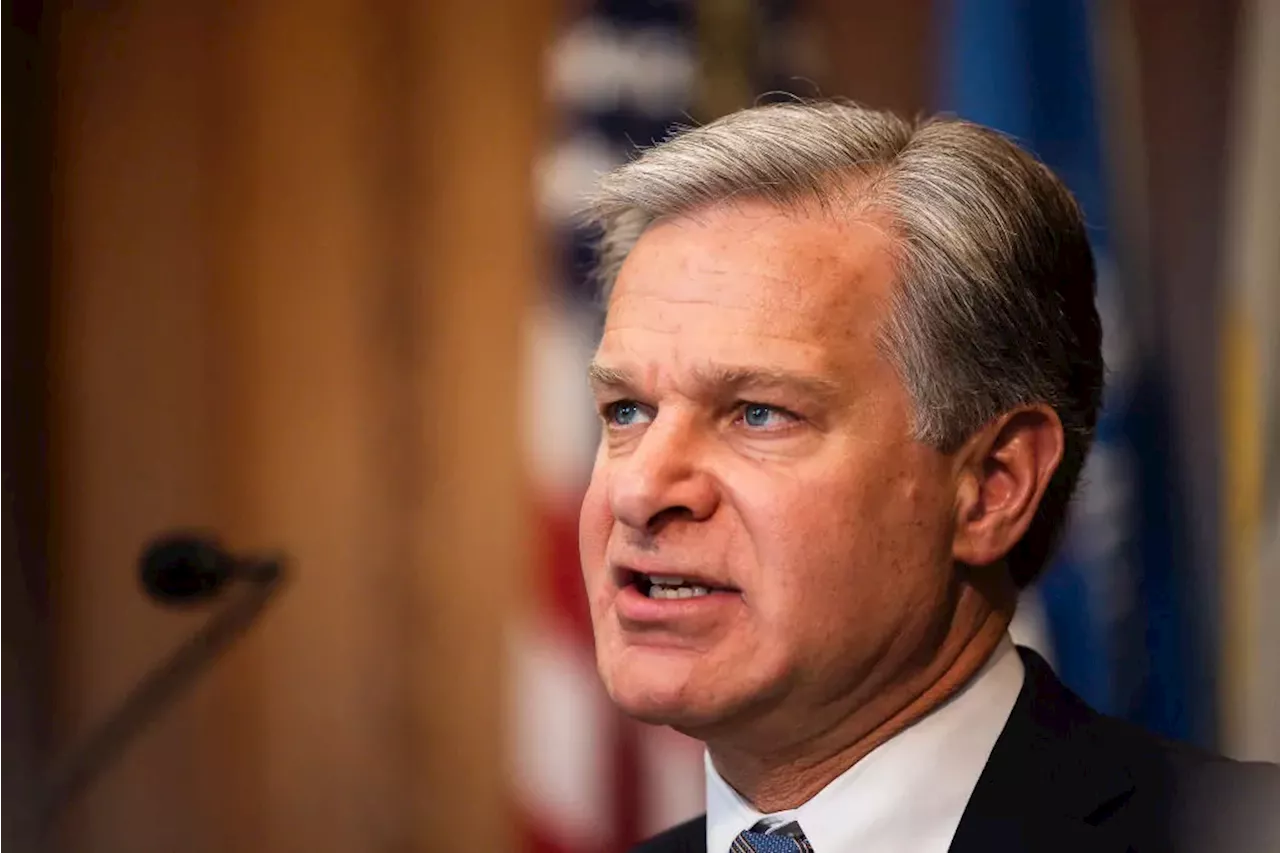 Wray Defends FBI Against Ramaswamy's 'Deep State' Accusations