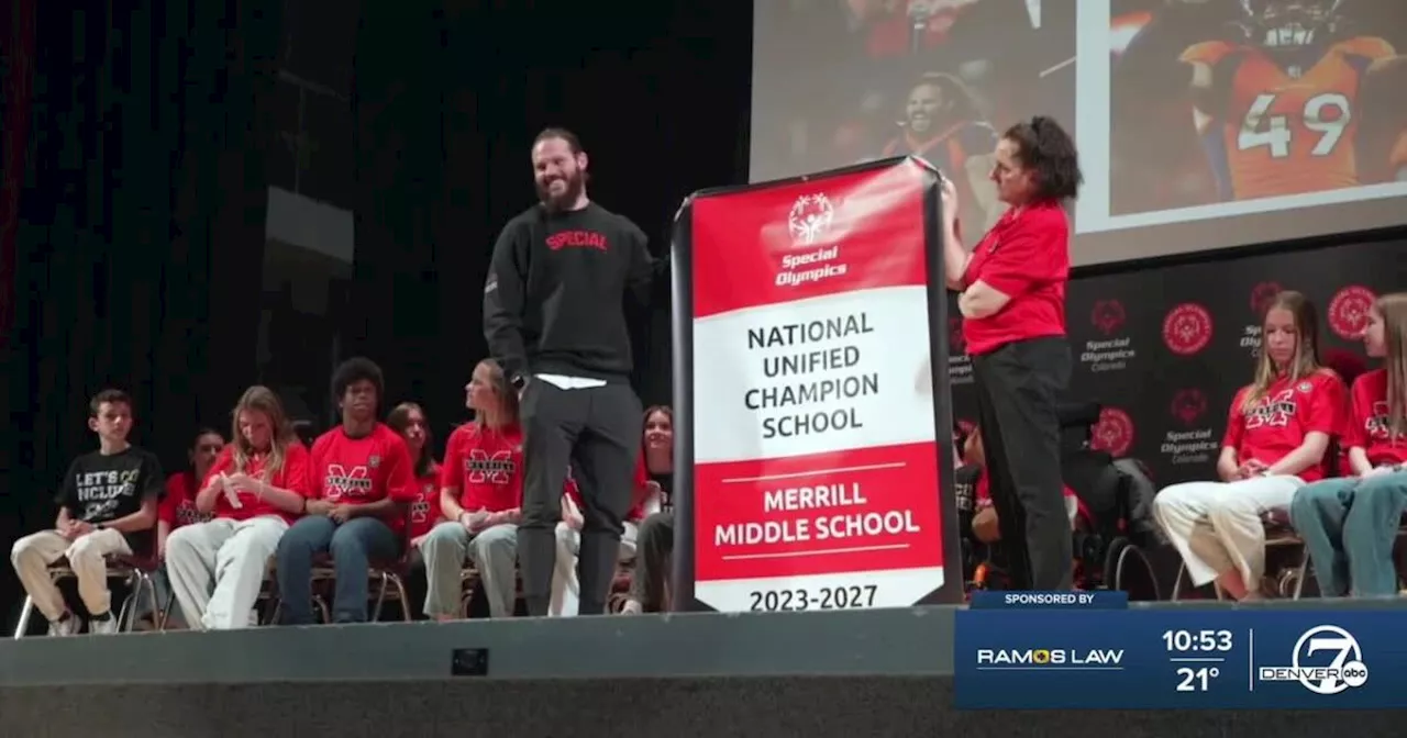 Denver middle school earns recognition for inclusion in sports