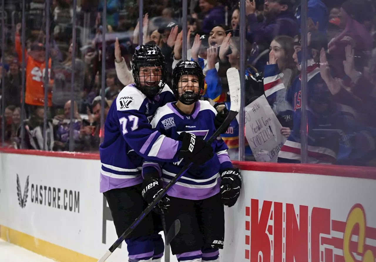 A celebration of women’s hockey in Colorado sets American attendance record for PWHL Takeover