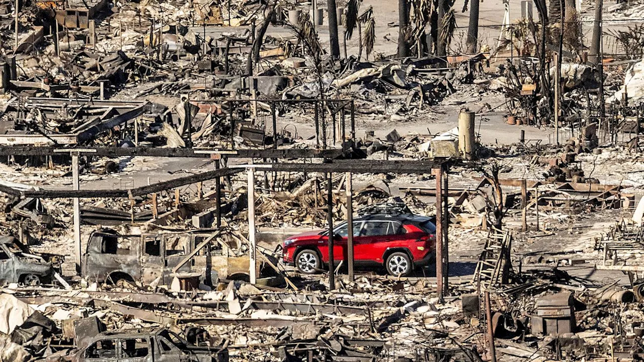 Eaton-Brand in Kalifornien: Fotos für zerstörte Häuser