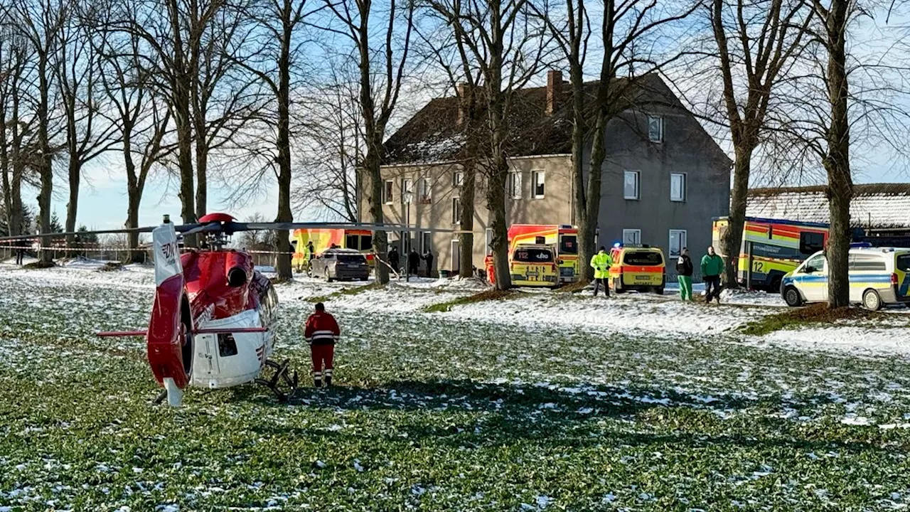 Gewalttat in Brandenburg: Zwei Personen bei Attacke mit Stichwaffe getötet