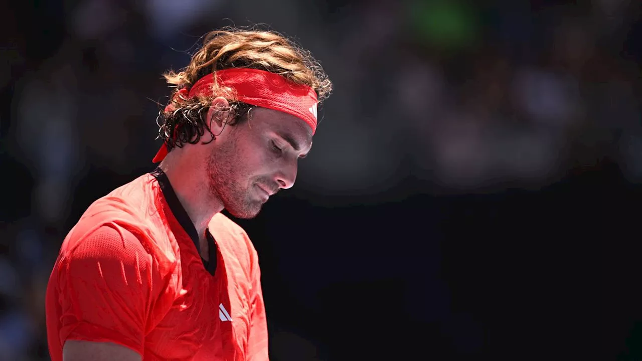 Tsitsipas fällt bei den Australian Open in Runde eins aus