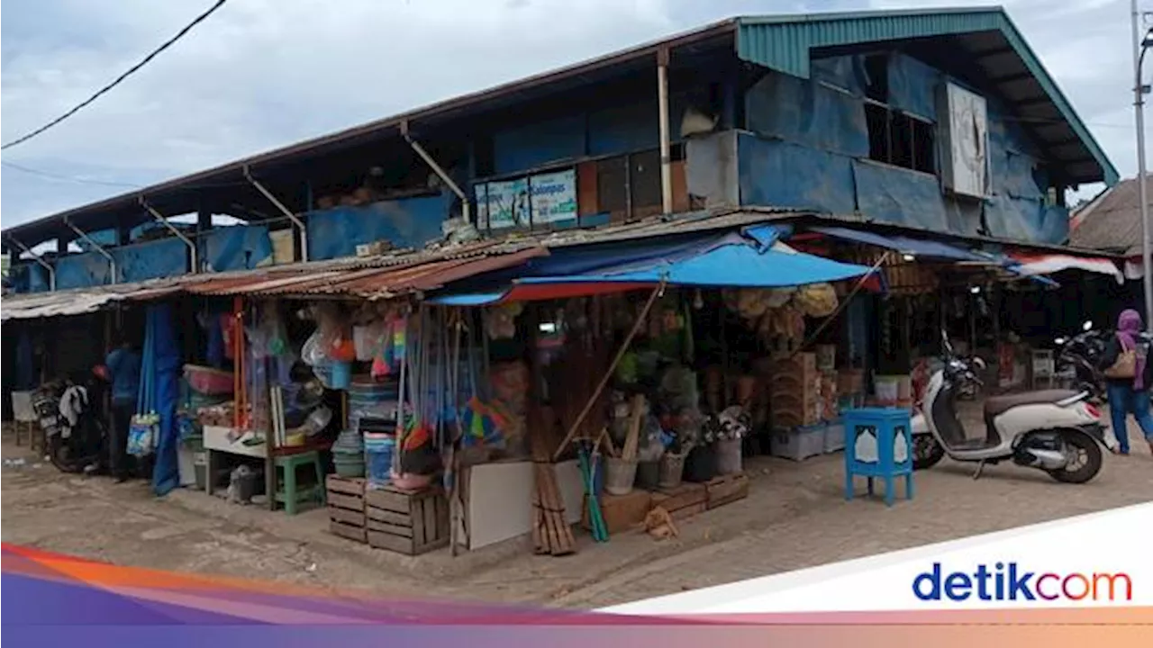 10 Tahun Proyek Pasar Munjul Mangkrak, Omzet Pedagang Jatuh Sampai 90%