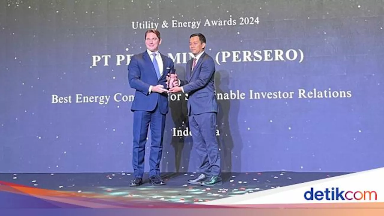 Pertamina Raih Penghargaan Internasional Bidang Investor Relations