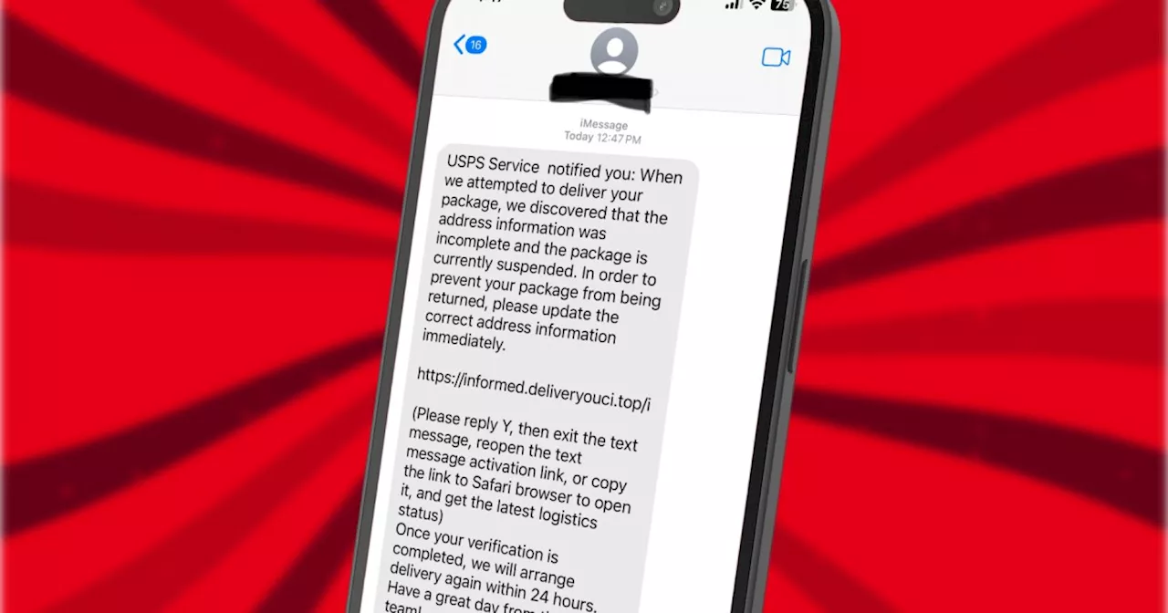 iPhone Users Beware: Phishing Attacks via Fake Delivery Texts are on the Rise