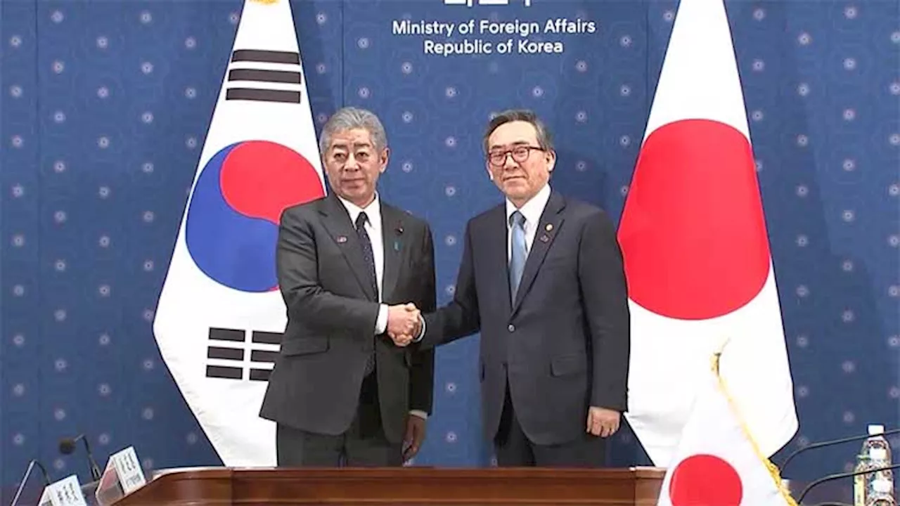 Japan, South Korea foreign ministers meet amid political turmoil in Seoul