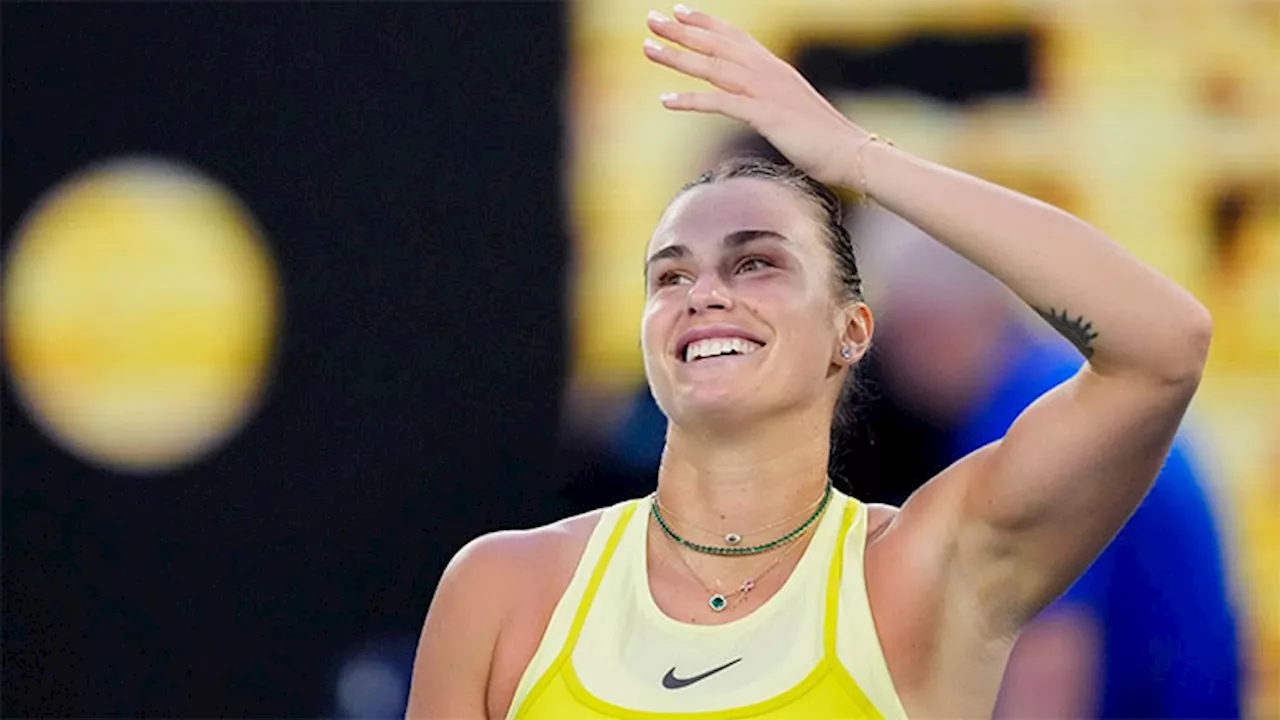 Sabalenka survives first-round scare at Australian Open