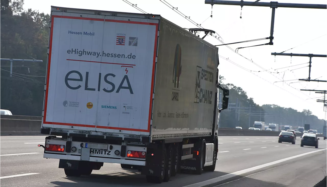 Ende des Testbetriebs auf dem „Elektro-Highway“ für Hybridlaster