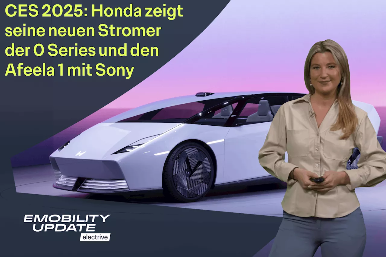 CES 2025: Honda bläst zur elektrischen Aufholjagd, auch mit Sony-Support